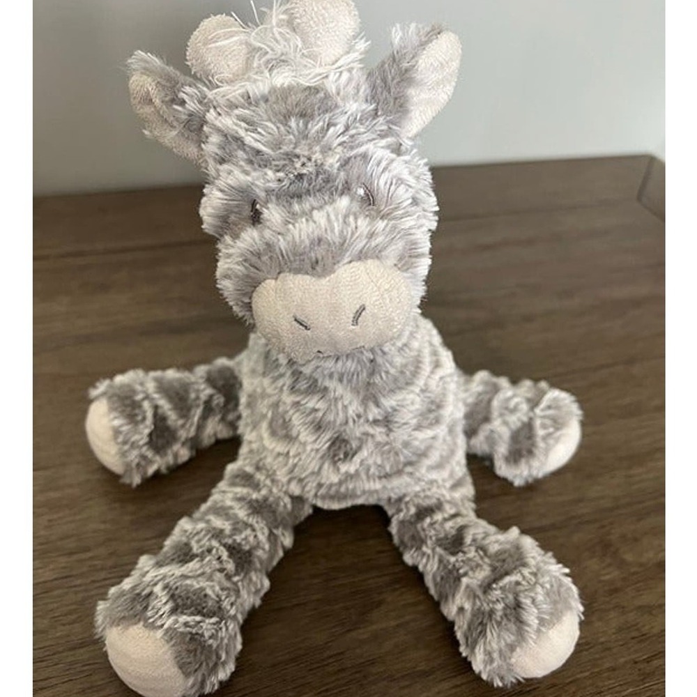 Mary Meyer Baby Gray Giraffe Plush Stuffed Animal Textured Soft Toy Safari 12"